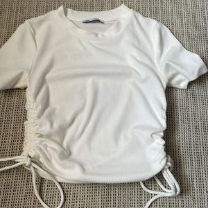 Zara ribbed crop top